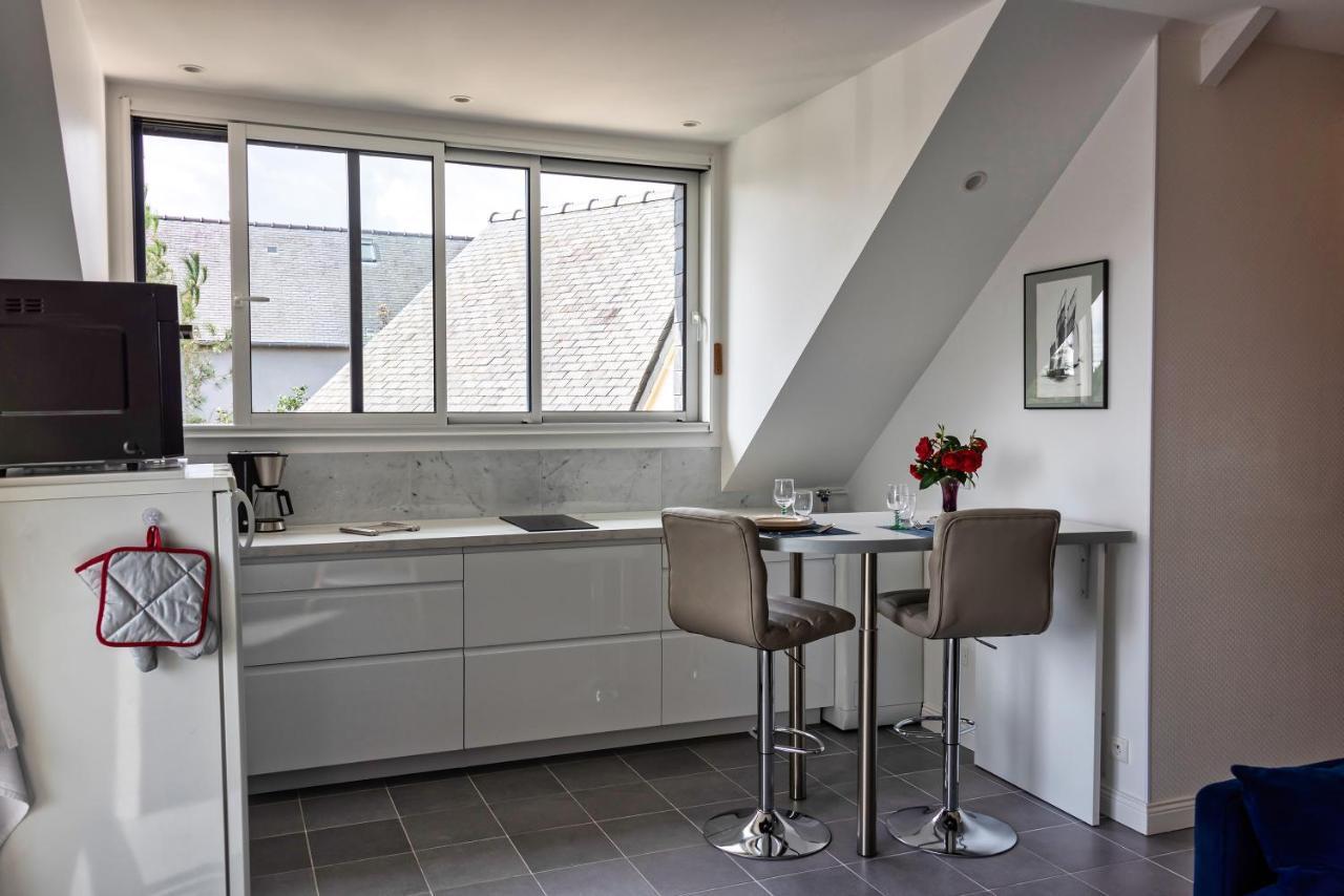 L'Abri Du Bon Vent Apartment ก็องแกล ภายนอก รูปภาพ