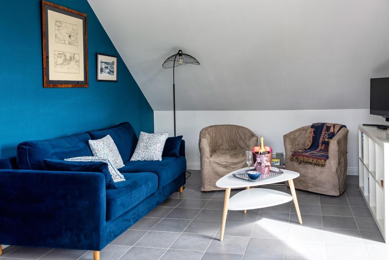 L'Abri Du Bon Vent Apartment ก็องแกล ภายนอก รูปภาพ